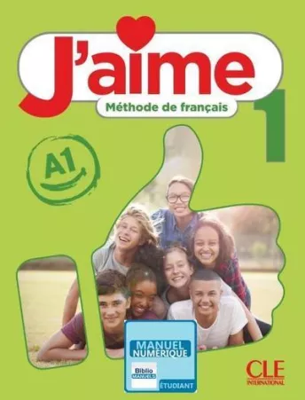 J'aime 1 - Niveau A1 - Version numérique élève - Livre de l'élève