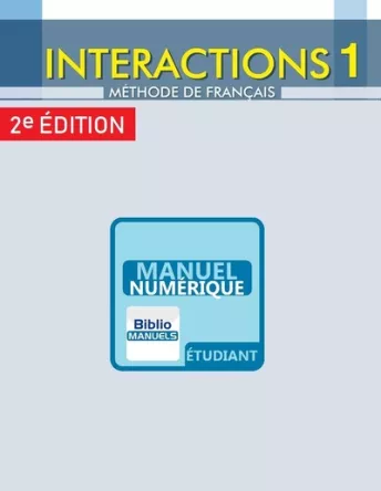 Interactions 1 - Niveau A1.1  - Version numérique élève