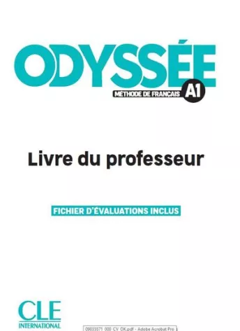 Odyssée - Niveau A1 - Guide pédagogique